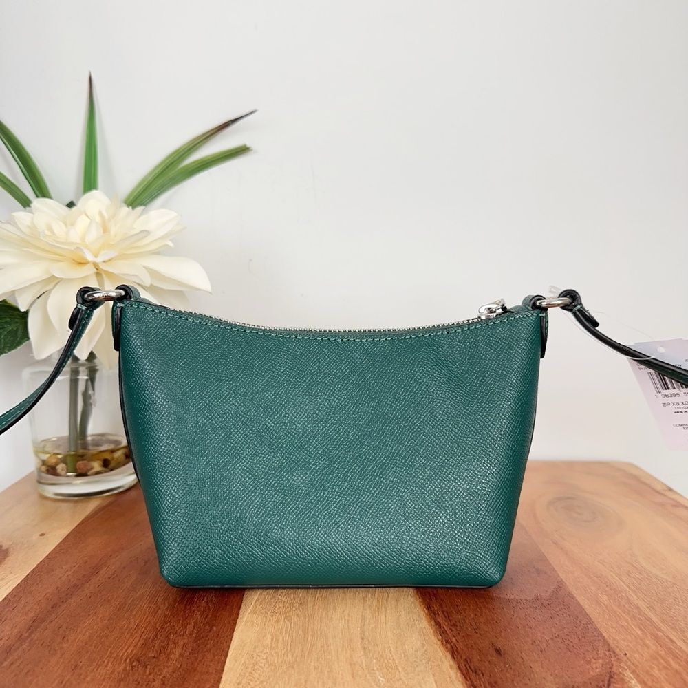 NWT Coach Leather Zip Top Crossbody Bag‎ - Picture 3 of 5